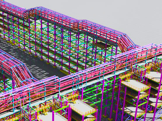 Steel Erection Drawing